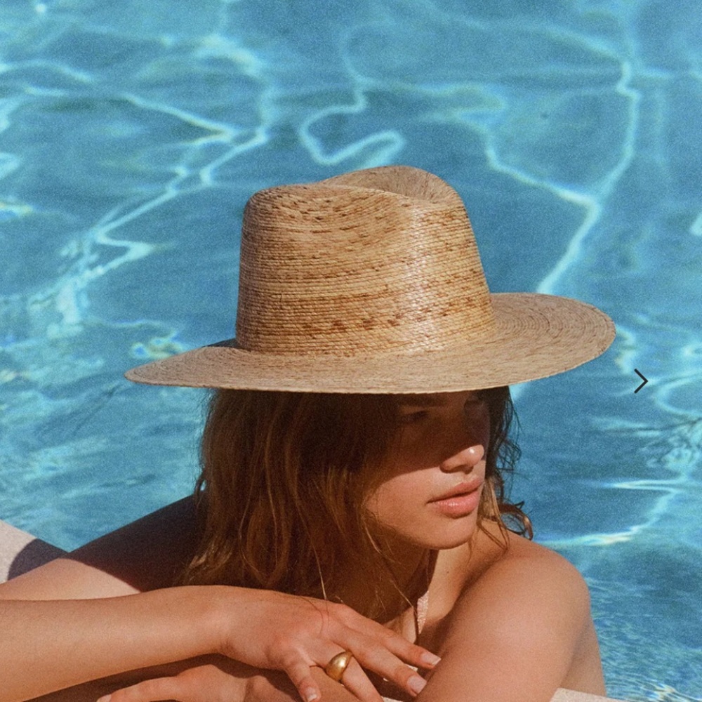Lack of color hat